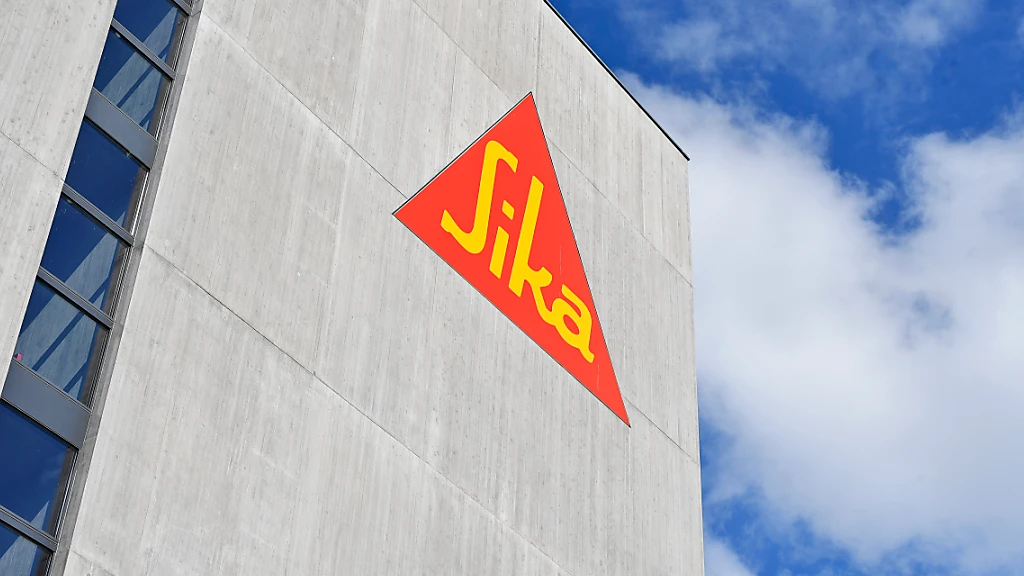Sika-Gewinn von Kosten für Akquisition belastet, © Keystone-SDA Sika-Gewinn von Kosten für Akquisition belastet, © Keystone-SDA