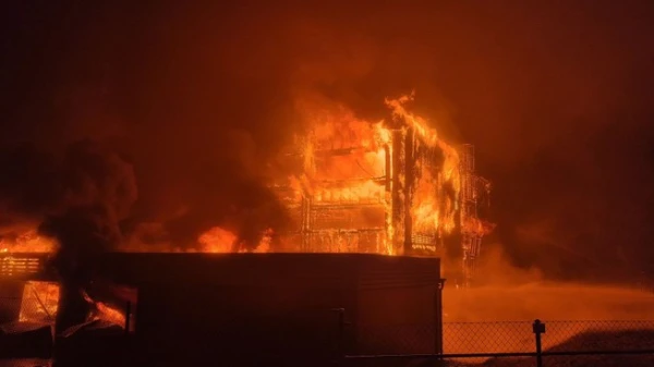 Vier Festnahmen nach Grossbrand, © Polizei Basel Landschaft Vier Festnahmen nach Grossbrand, © Polizei Basel Landschaft