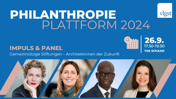 8. Philanthropie Plattform zum Thema "Mutige Philanthropie" , © ZVG