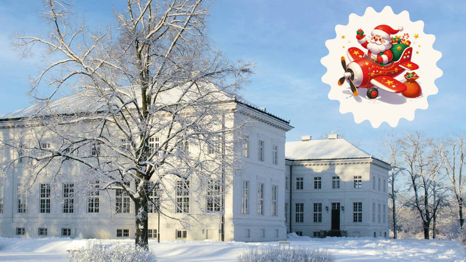 Radio TEDDY vor Ort | Schlossmarkt & Weihnachtsmannlandung in Neuhardenberg