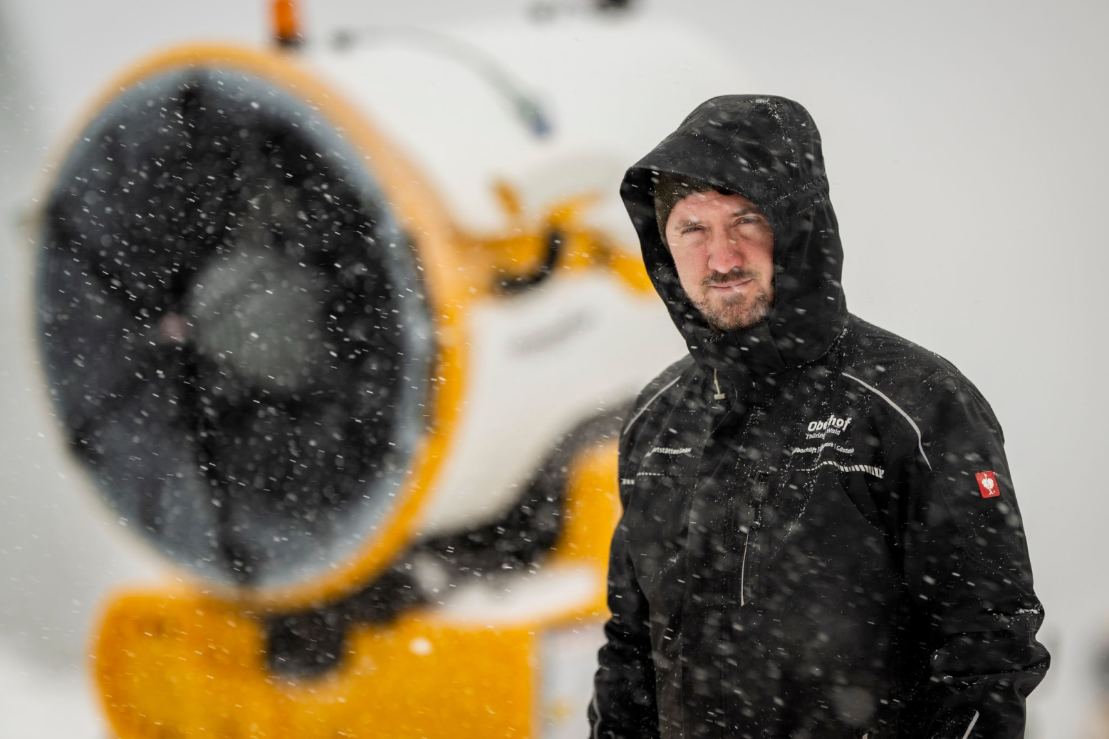 Marcus König freute sich in diesem Winter über stabile Verhältnisse am Fallbachlift. (Archivbild), © Jacob Schröter/dpa