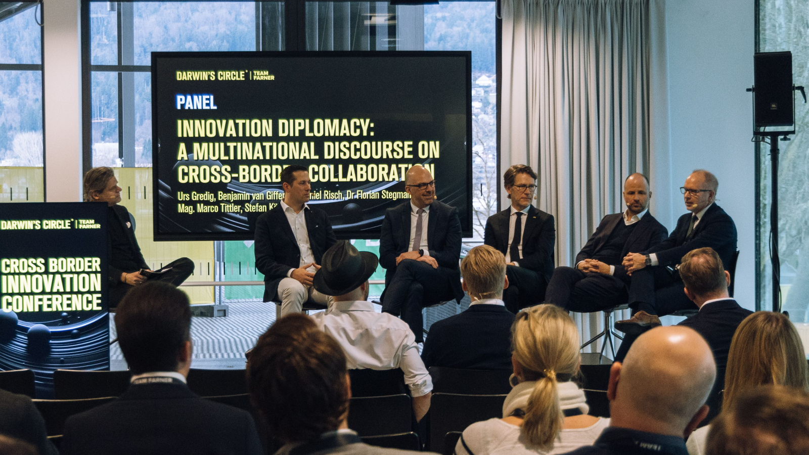 Regierungschef Daniel Risch besucht Dialog-Plattform in Bregenz, © Farner Consulting AG