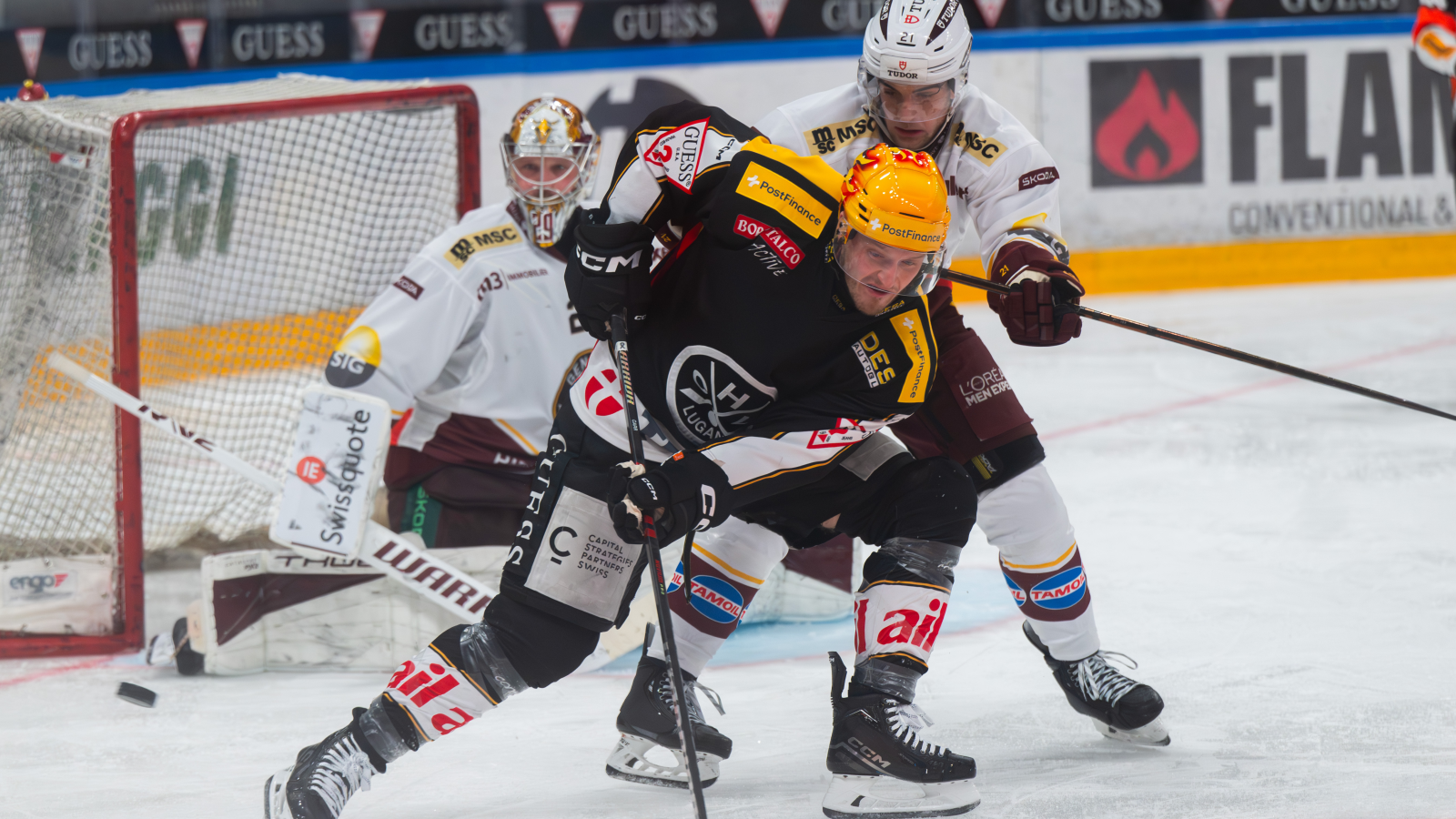 Lugano siegt im Kellerduell, © KEYSTONE SAMUEL GOLAY