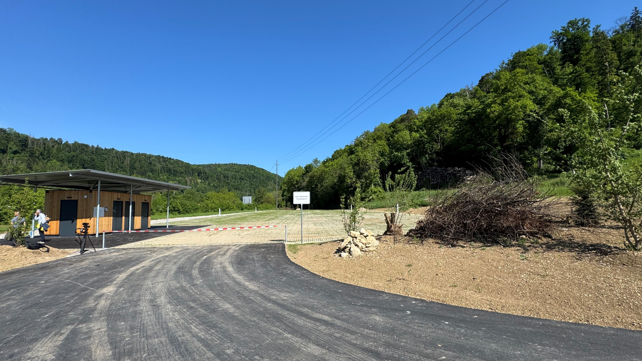 Durchgangsplatz Längenberg, © Radio Munot