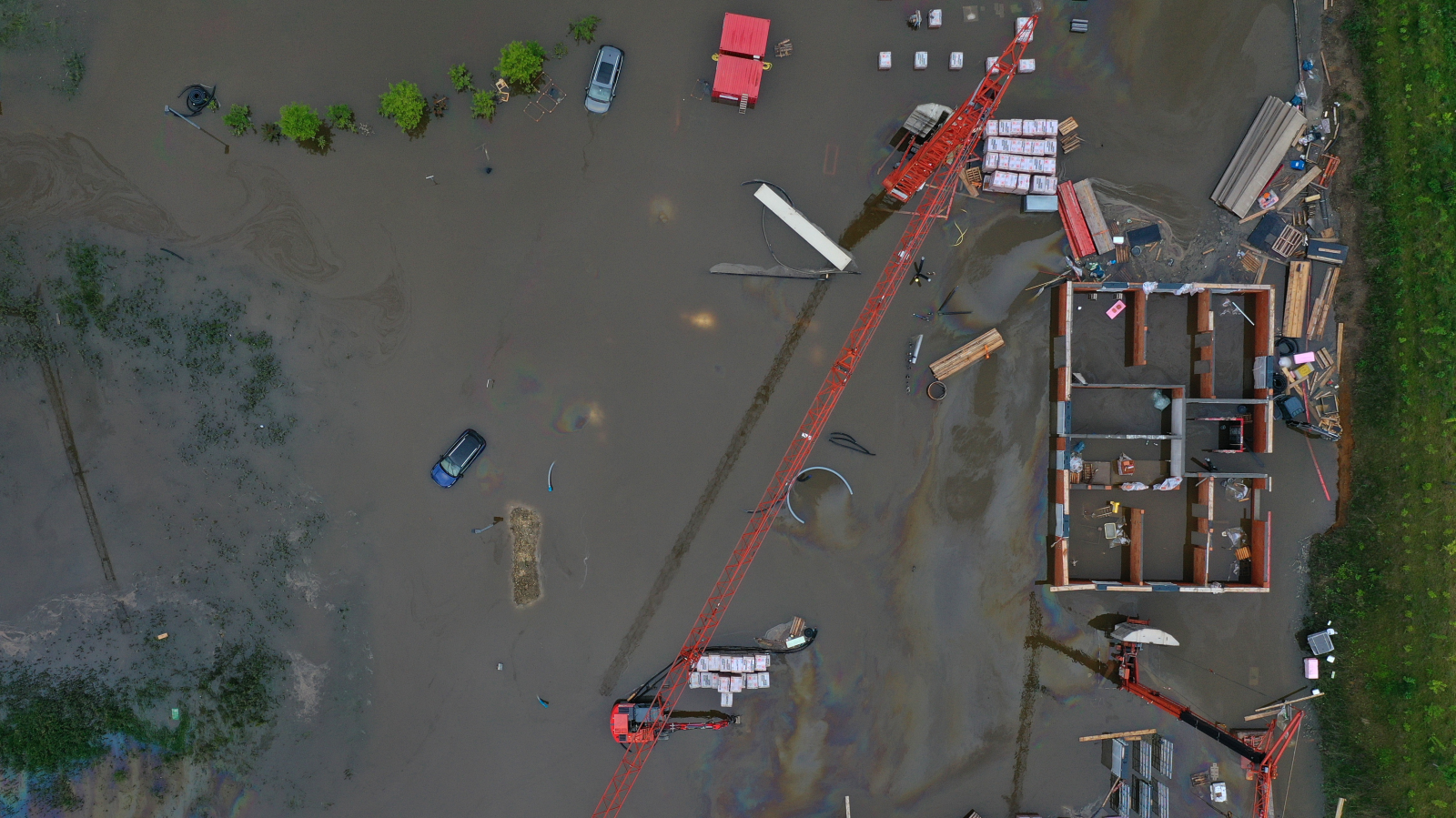 Kuzey Ren-Vestfalya’da (NRW) Yüksek Sel Riski: Almanya Genelinde 2. Sırada!, © dpa