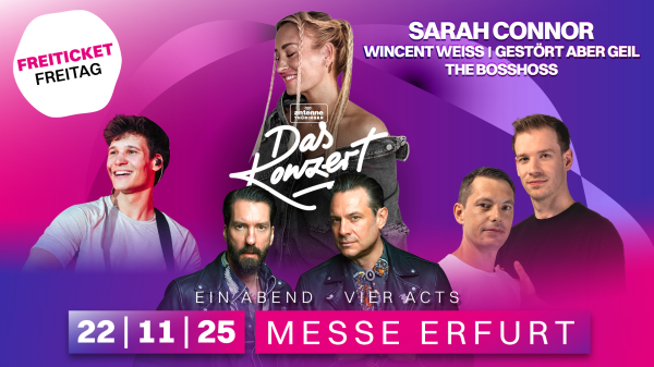 Sichert euch die letzten Tickets für unser ausverkauftes Konzert!