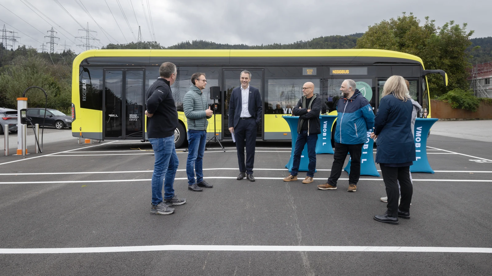 Vorarlberg ist E-Bus Vorzeigebundesland, © Land Vorarlberg/C.Hefel Vorarlberg ist E-Bus Vorzeigebundesland, © Land Vorarlberg/C.Hefel