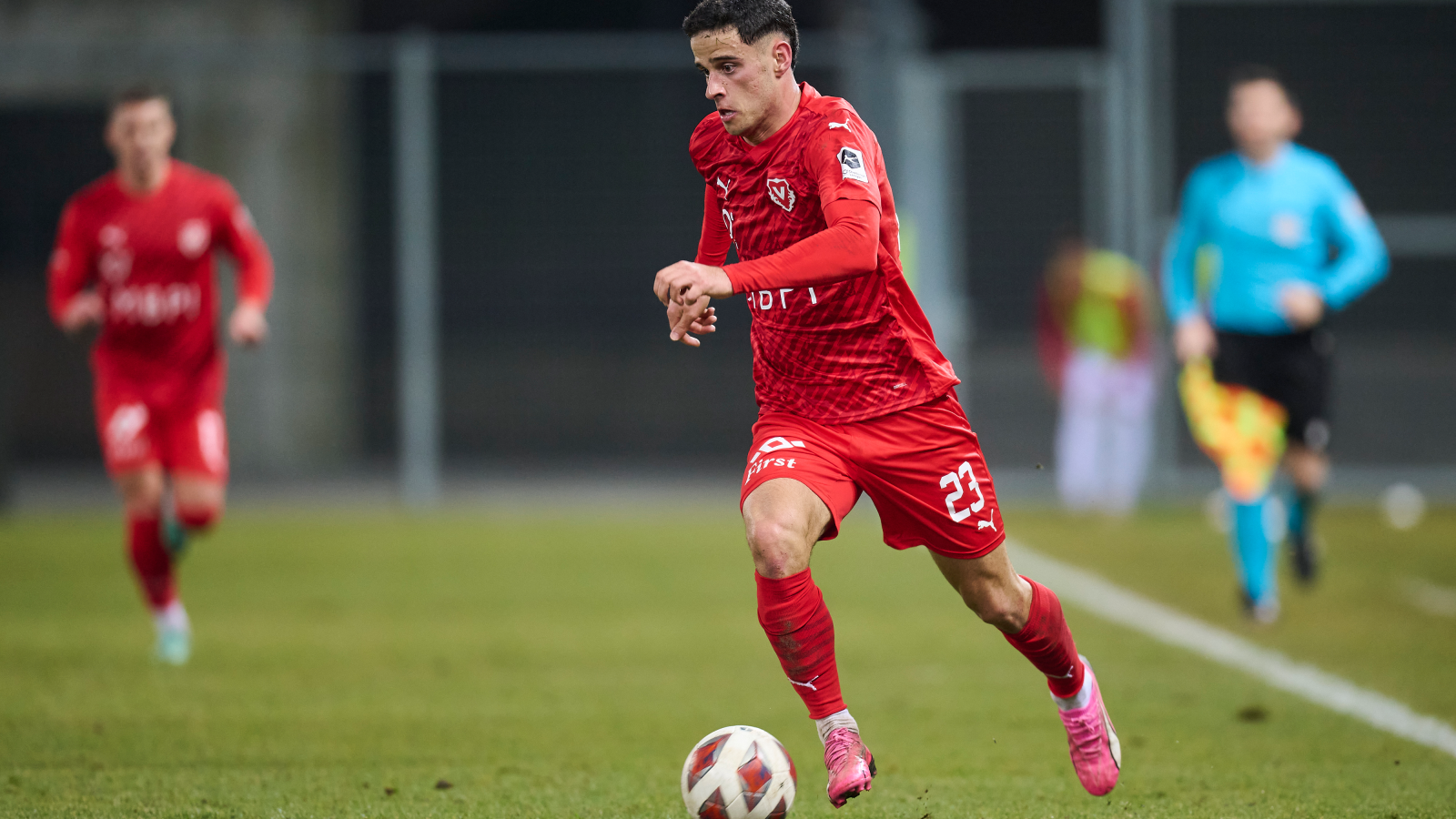Der FC Vaduz feiert gegen Baden einen Kantersieg, © M. Zanghellini