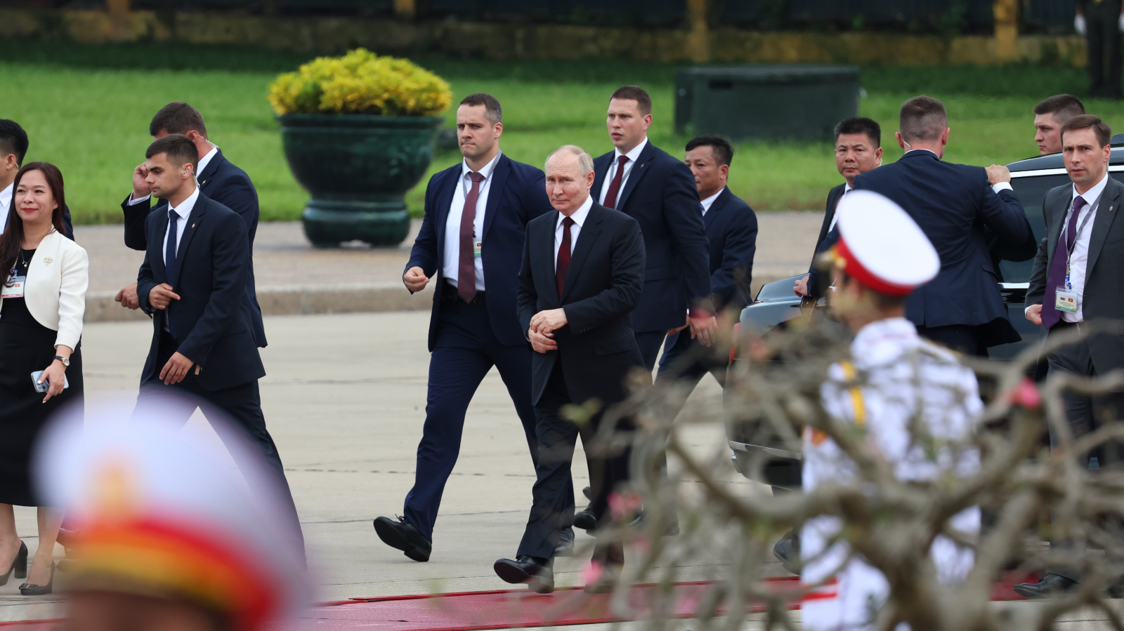 Putin stichelt gegen den Westen, © Keystone / AP Pool Reuters / Athit Perawongmetha