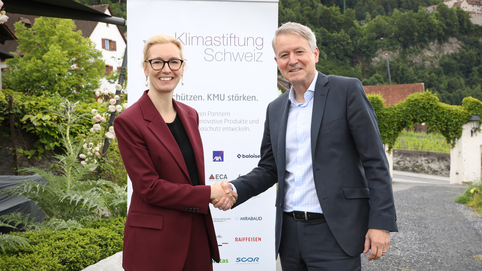 Sabine Monauni traf den Stiftungsrat der Klimastiftung Schweiz, © Roland Korner, Triesen, korner.li 