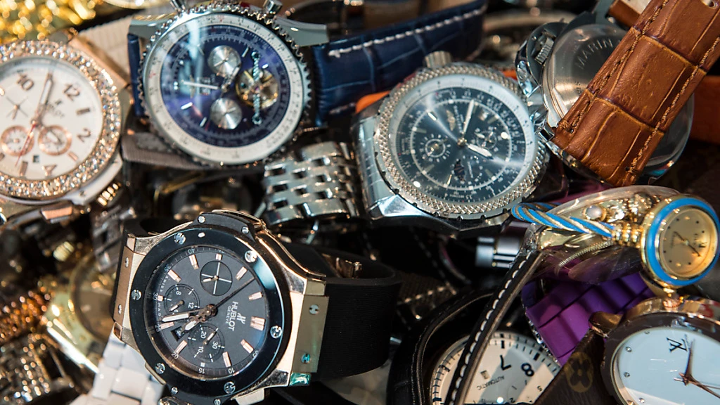 Uhrenexporte gehen weiter zurück, © Keystone-SDA Uhrenexporte gehen weiter zurück, © Keystone-SDA