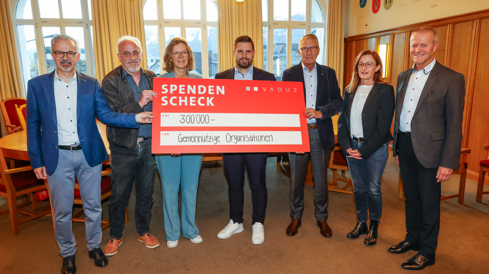 Vaduz spendet wohltätigen Organisationen 300'000 Franken, © Gemeinde Vaduz, Paul Trummer