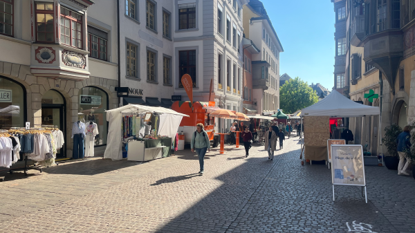 Frühlingsmarkt 2026 gut gestartet, © Radio Munot