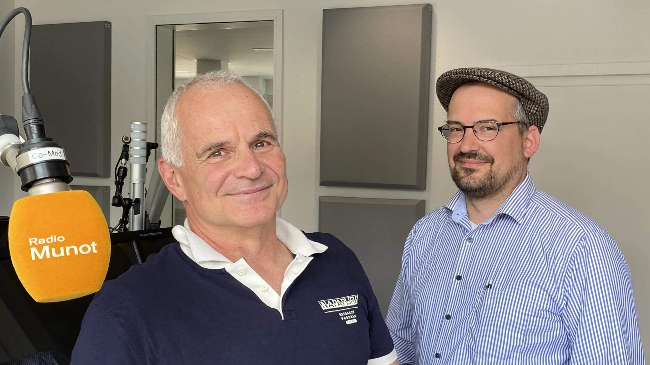 © Von links: Martin Egger (FDP) und Matthias Frick (SP). Bild: Radio Munot © Von links: Martin Egger (FDP) und Matthias Frick (SP). Bild: Radio Munot