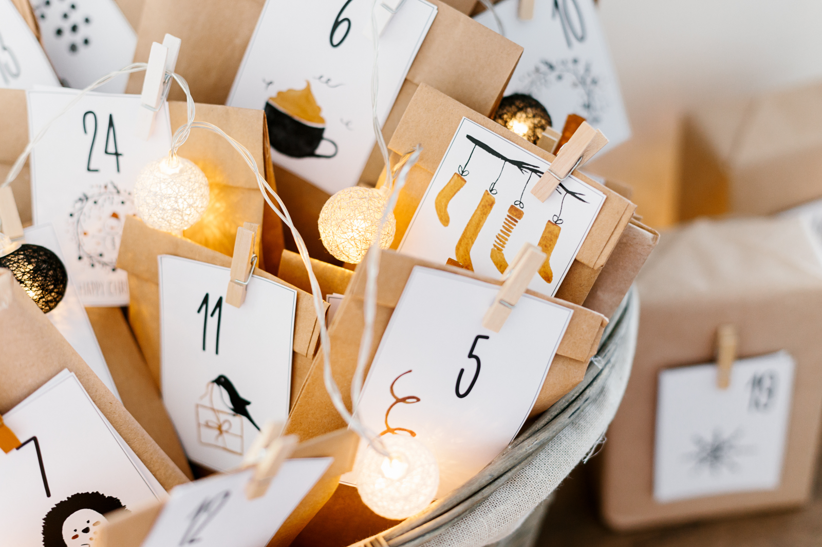 Adventskalender selber machen