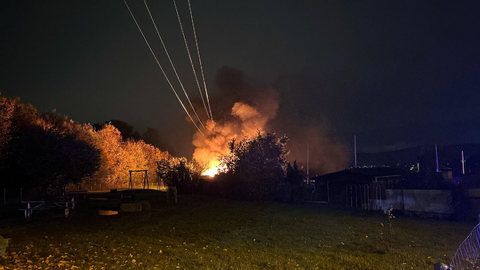 Brand Dietikon Zürich Polizeinews Feuerwehr, © Kapo ZH