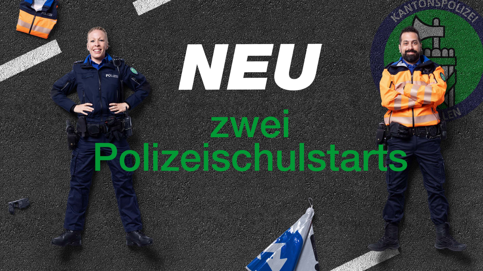 Kantonspolizei startet neu zweite Ausbildungsrunde, © Kapo SG