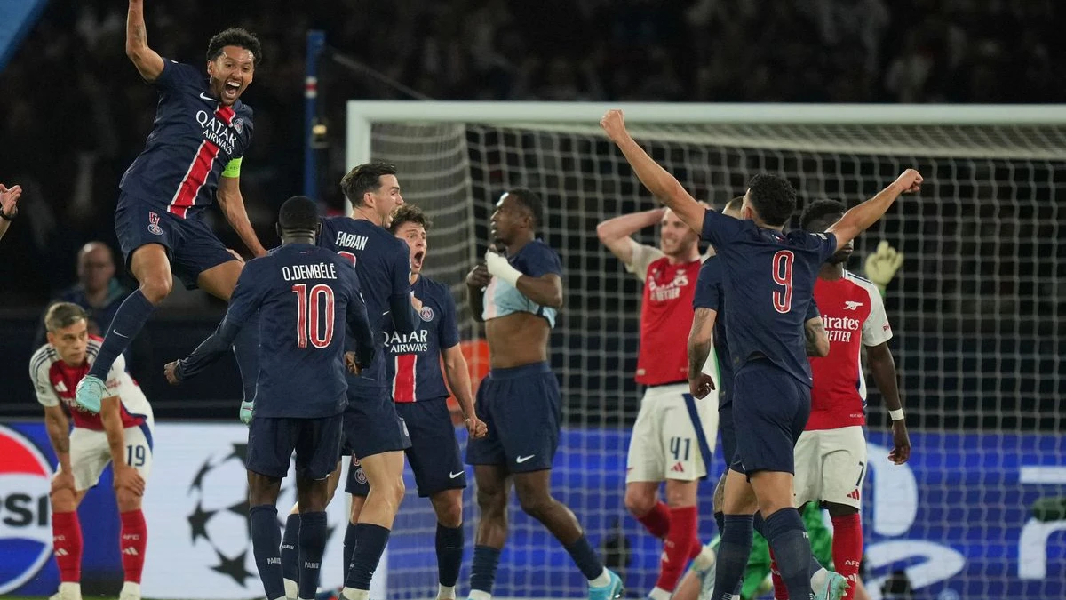 PSG Finale Yükseldi: Şampiyonlar Ligi Finalinde Rakip Inter, © dpa PSG Finale Yükseldi: Şampiyonlar Ligi Finalinde Rakip Inter, © dpa