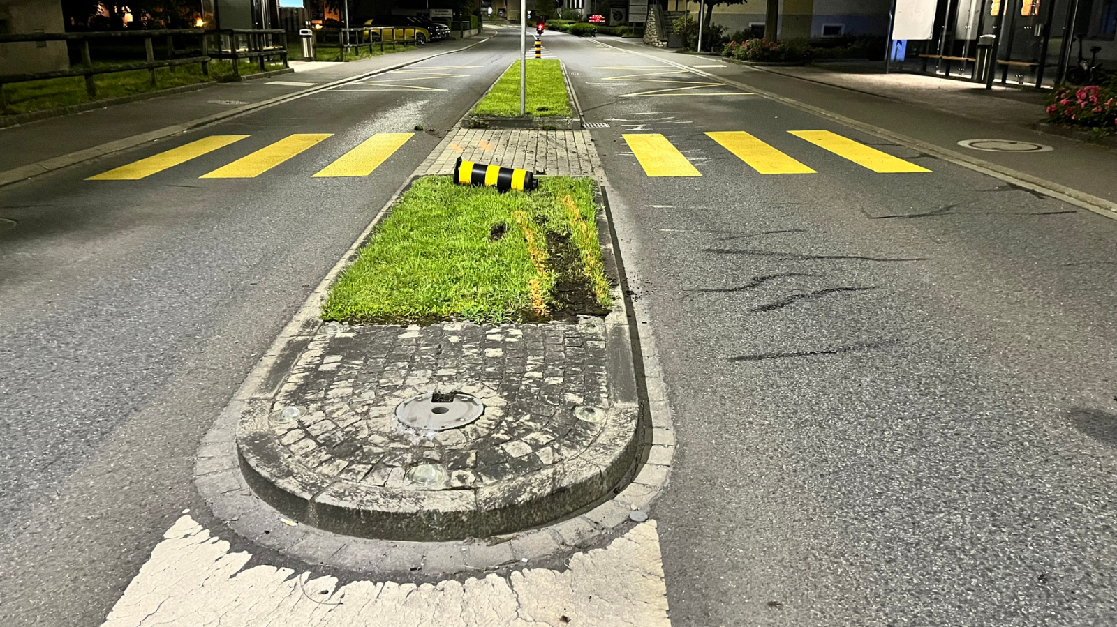 Selbstunfall mit Auto in Triesen , © Landespolizei Liechtenstein