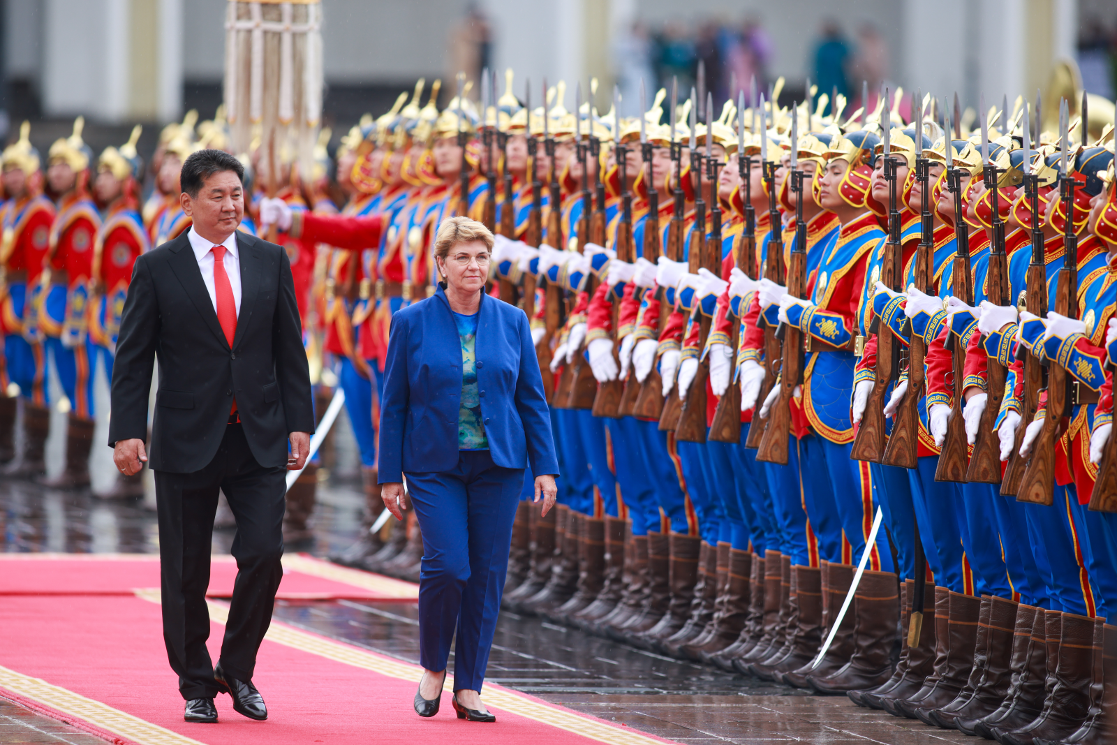 Premiere for Switzerland – Federal President Amherd in Mongolia