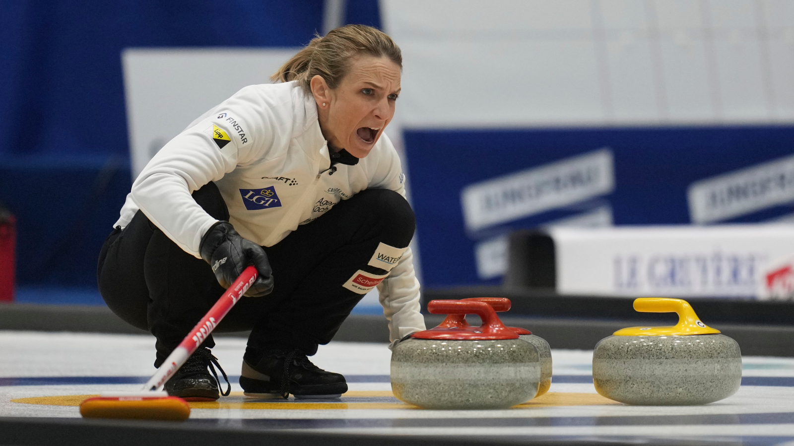 WM-Silber für Schweizer Curlerinnen, © Keystone / AP / Lee Jin-Man
