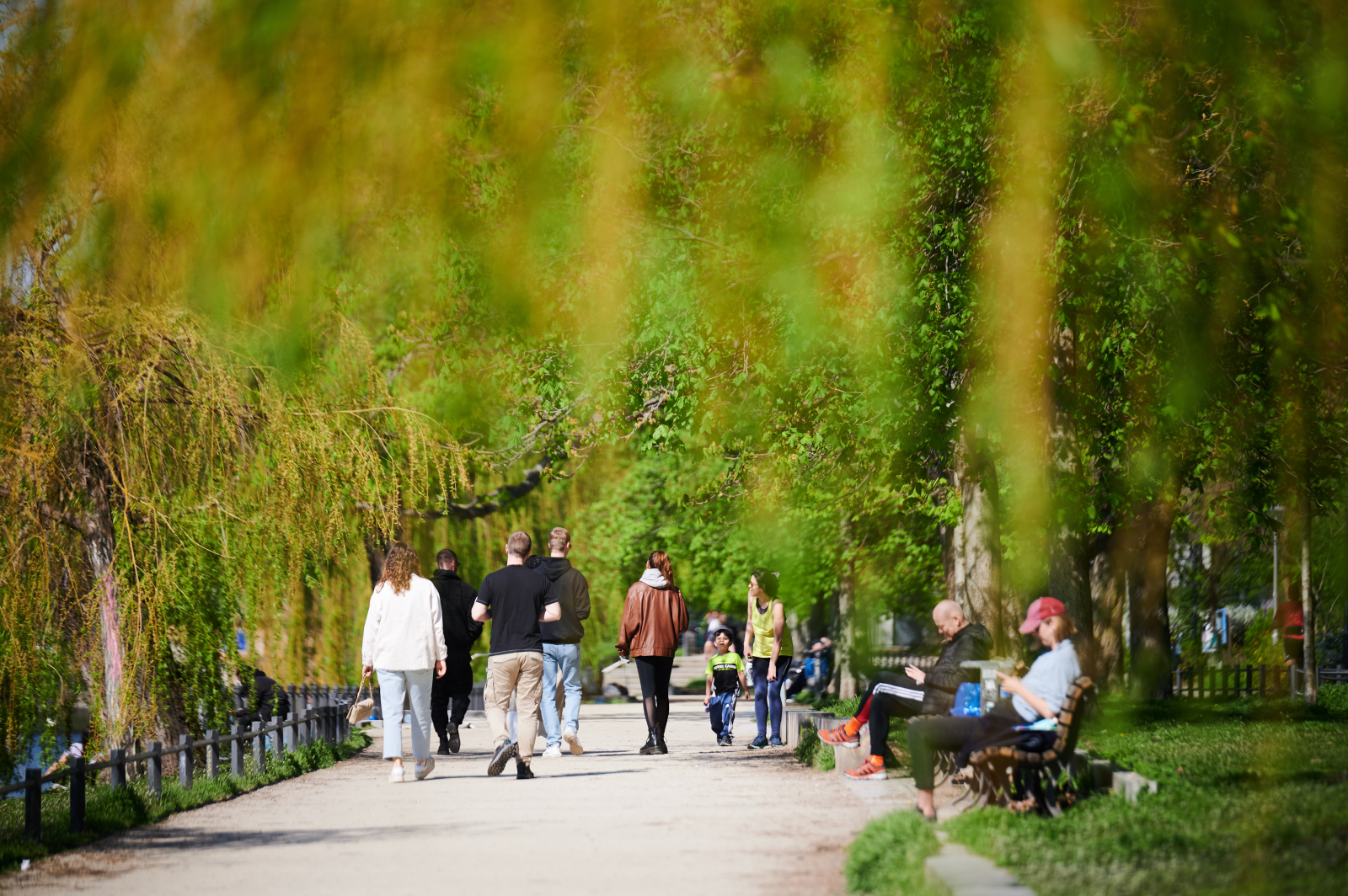 Hamburg’da bahar havası: Sıcaklıklar 18 dereceye kadar çıkacak!, © Annette Riedl/dpa