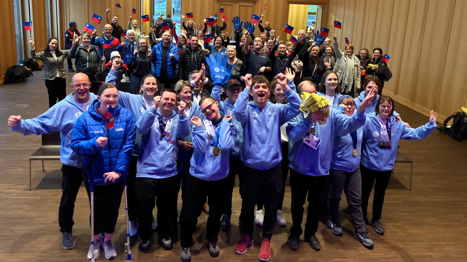 Special Olympics Delegation zurück Liechtenstein, © Radio Liechtenstein Special Olympics Delegation zurück Liechtenstein, © Radio Liechtenstein