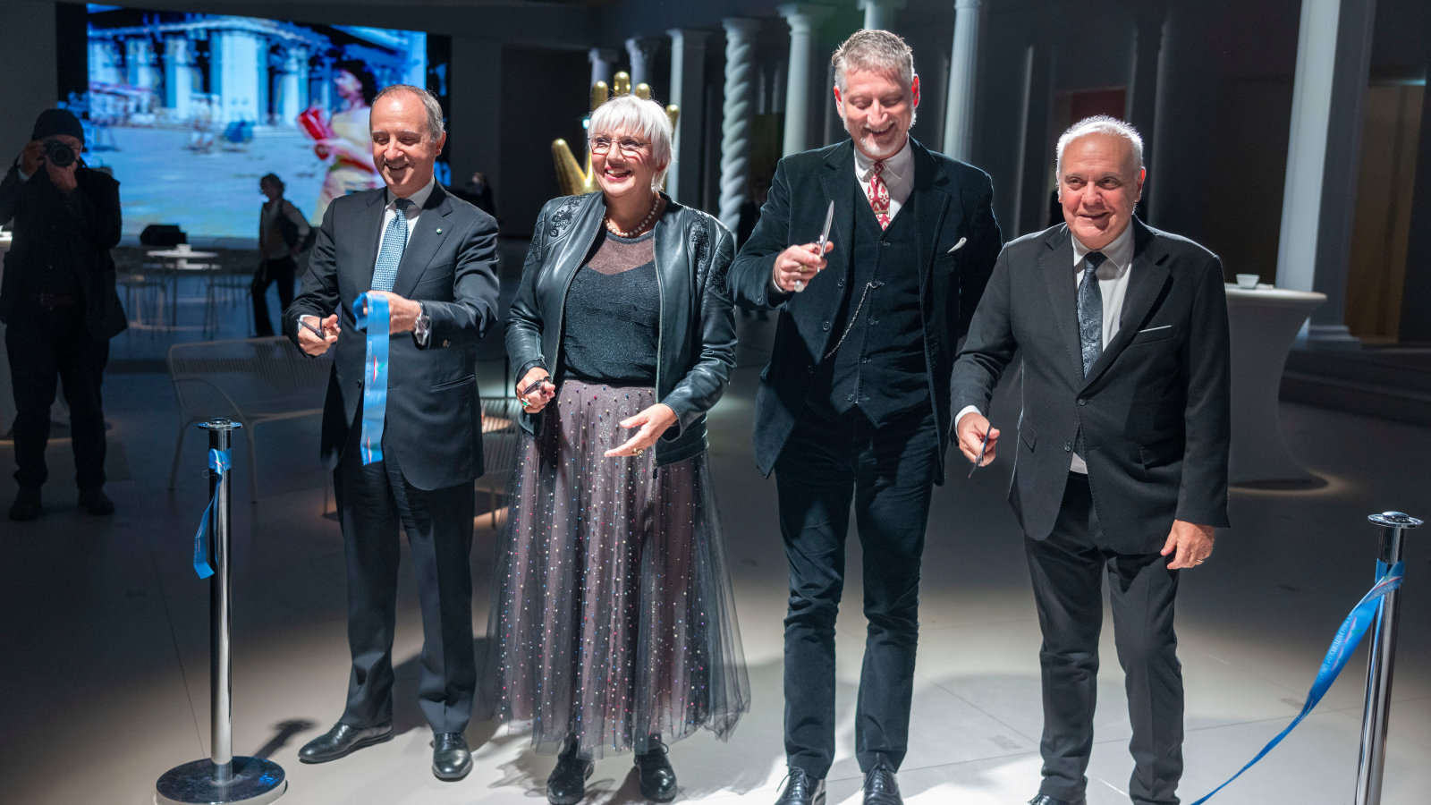 Hessen, Frankfurt/Main: 76. Frankfurt Kitap Fuarı (16 - 20 Ekim 2024) resmi olarak bir törenle açılacak. İtalya Onur Konuğu ülkedir., © Andreas Arnold/dpa