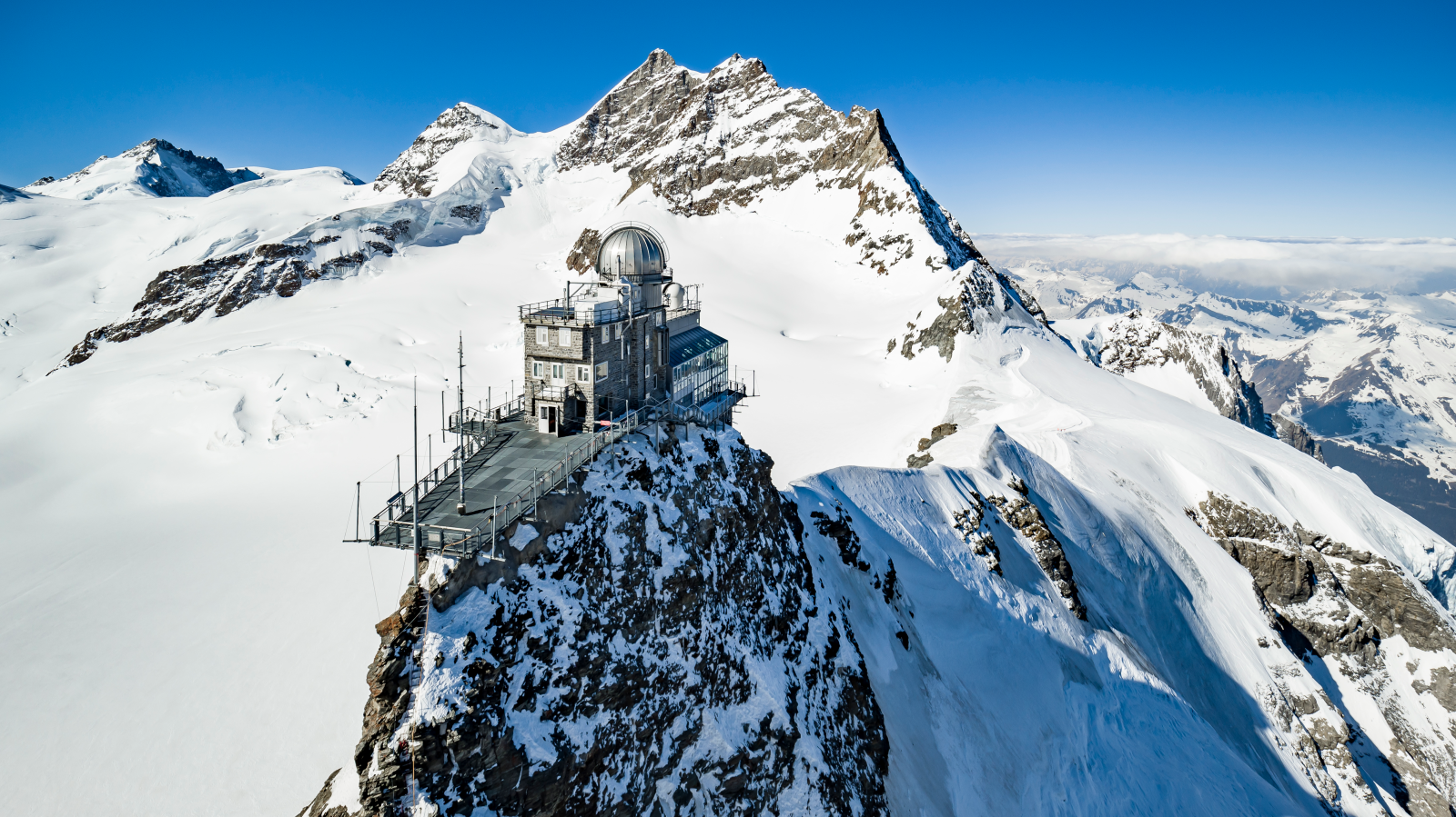 Wärmerekord auf dem Jungfraujoch, © Keystone/SDA
