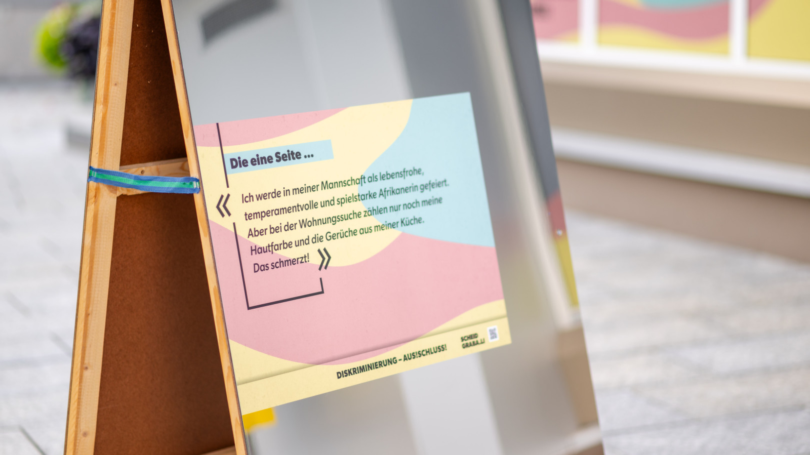 Diskriminierung – Aus!Schluss!, © Gasometer_Kulturzentrum