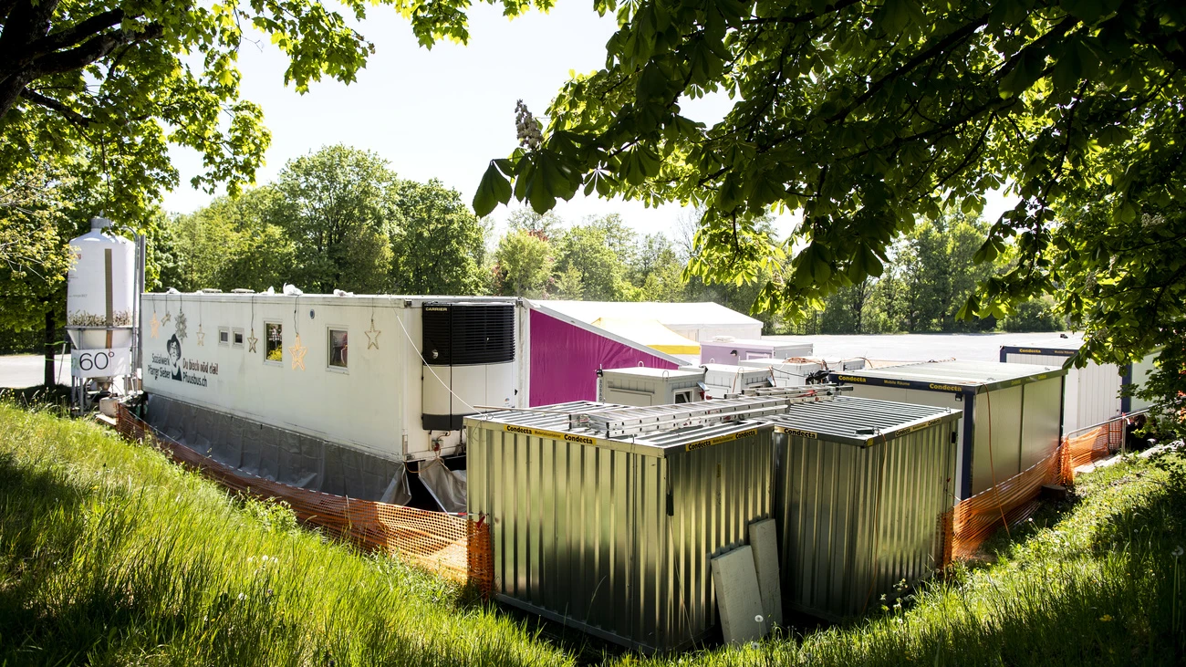 Pfuusbus, © Keystone-SDA Pfuusbus, © Keystone-SDA