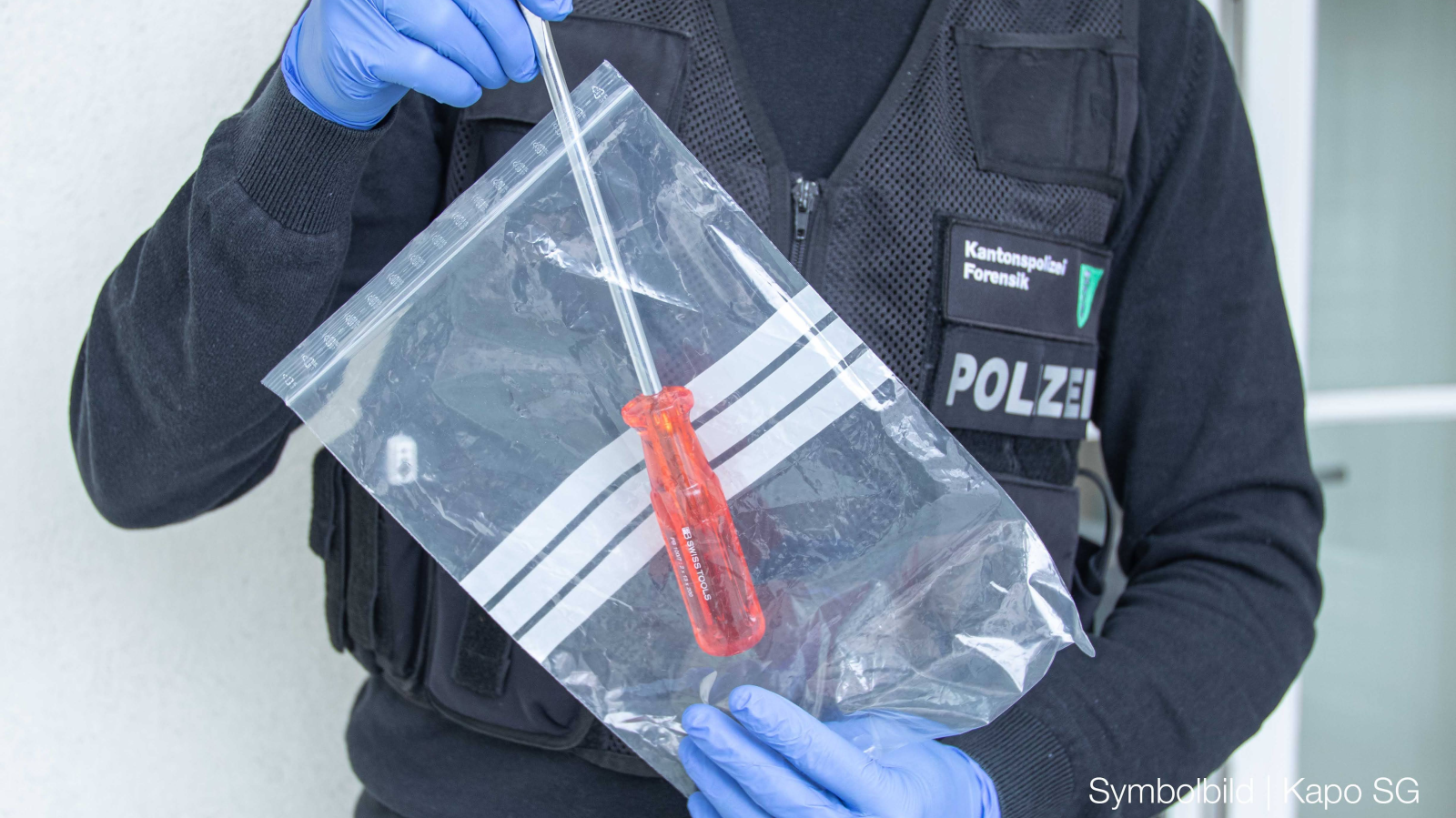 Einbruch in Lagerraum in Bad Ragaz, © Kantonspolizei St. Gallen