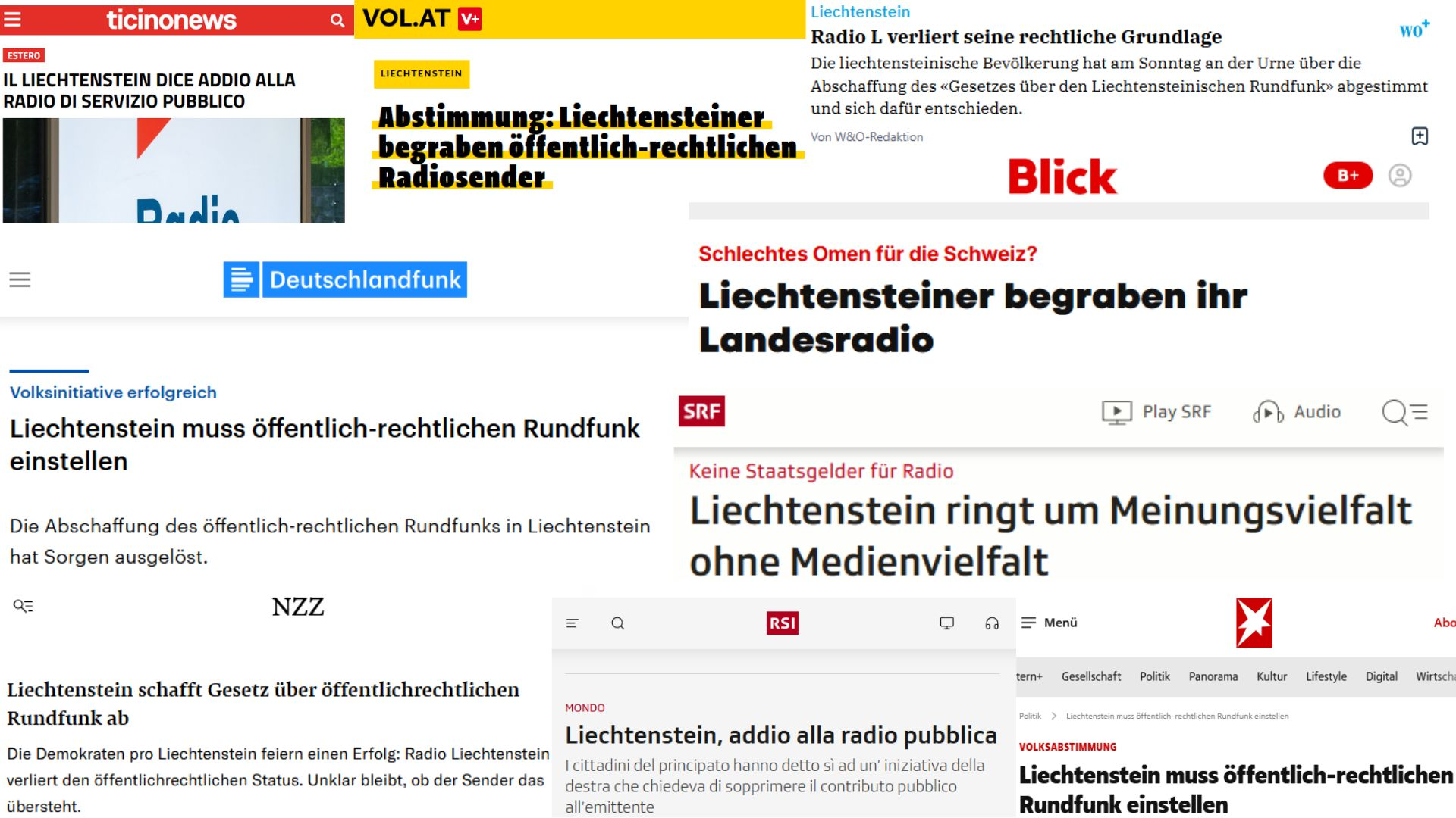 © Screenshots: Radio Liechtenstein