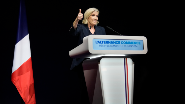 Le Pens Partei ruft zu frankreichweitem Protest auf, © Keystone / AP / Thibault Camus
