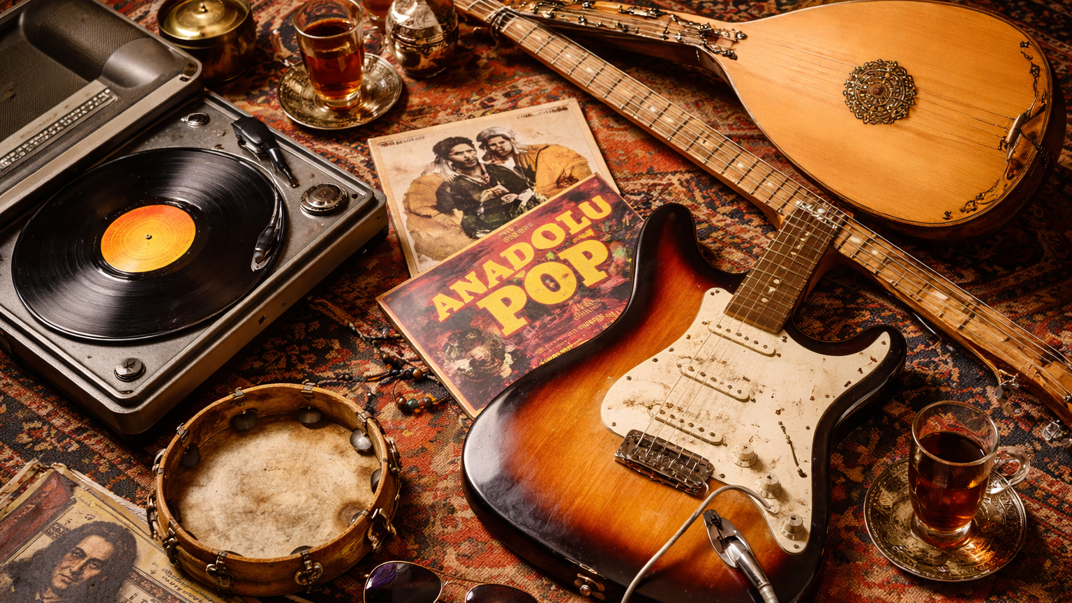 Anadolu Pop Nedir? 1960’larda Doğan Müzik Akımı Nasıl Ortaya Çıktı?, © Görsel yapay zeka ile oluşturulmuştur. 