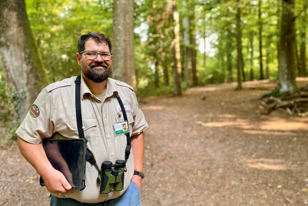 Ranger sorgen im Allschwiler Wald für Recht und Ordnung Ranger sorgen im Allschwiler Wald für Recht und Ordnung