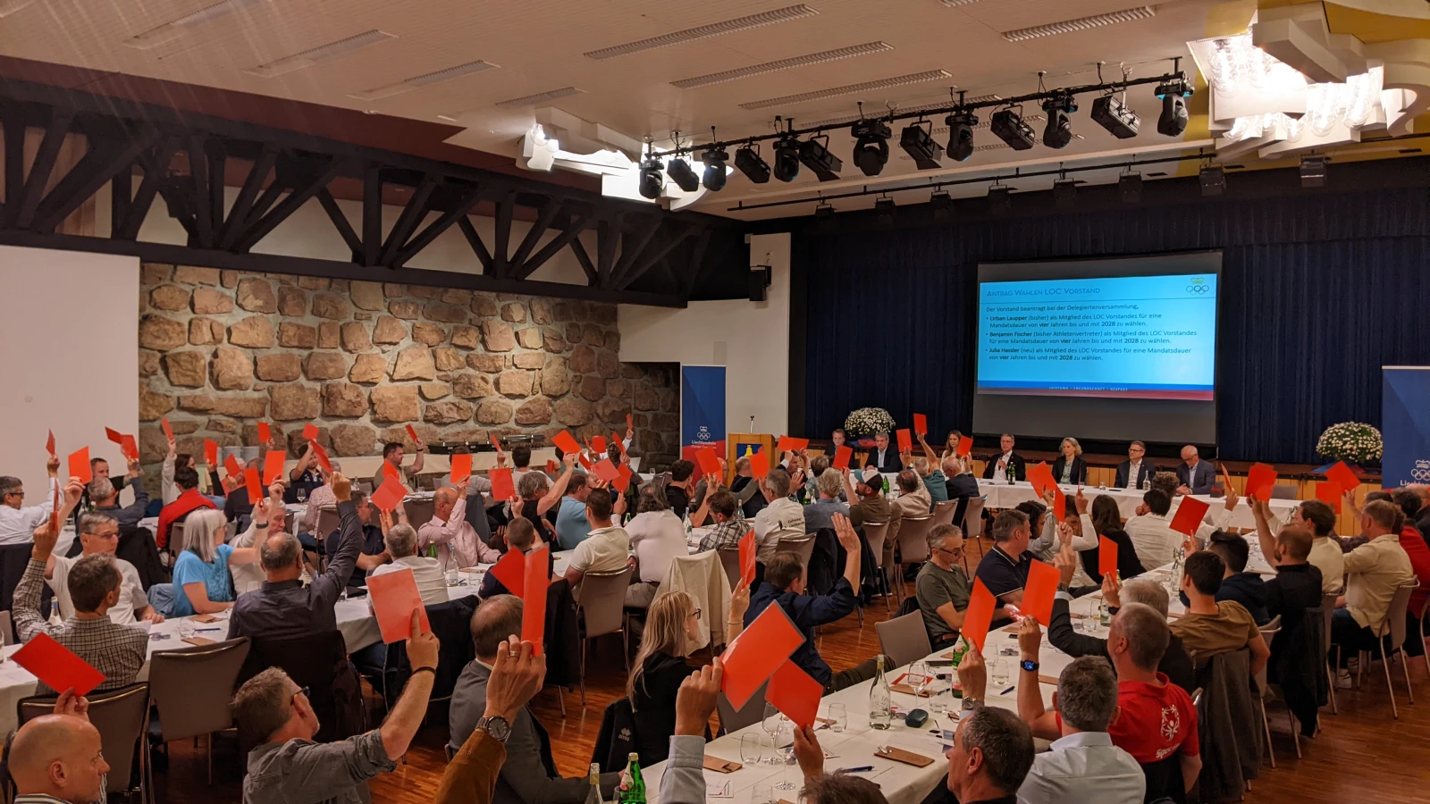 Erfolgreiche LOC-Delegiertenversammlung, © Liechteinstein Olympic Committee Erfolgreiche LOC-Delegiertenversammlung, © Liechteinstein Olympic Committee