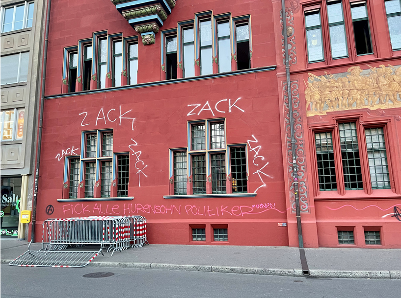 Massive Ausschreitungen nach Demo gegen Klybeck-Räumung, © Radio Basilisk