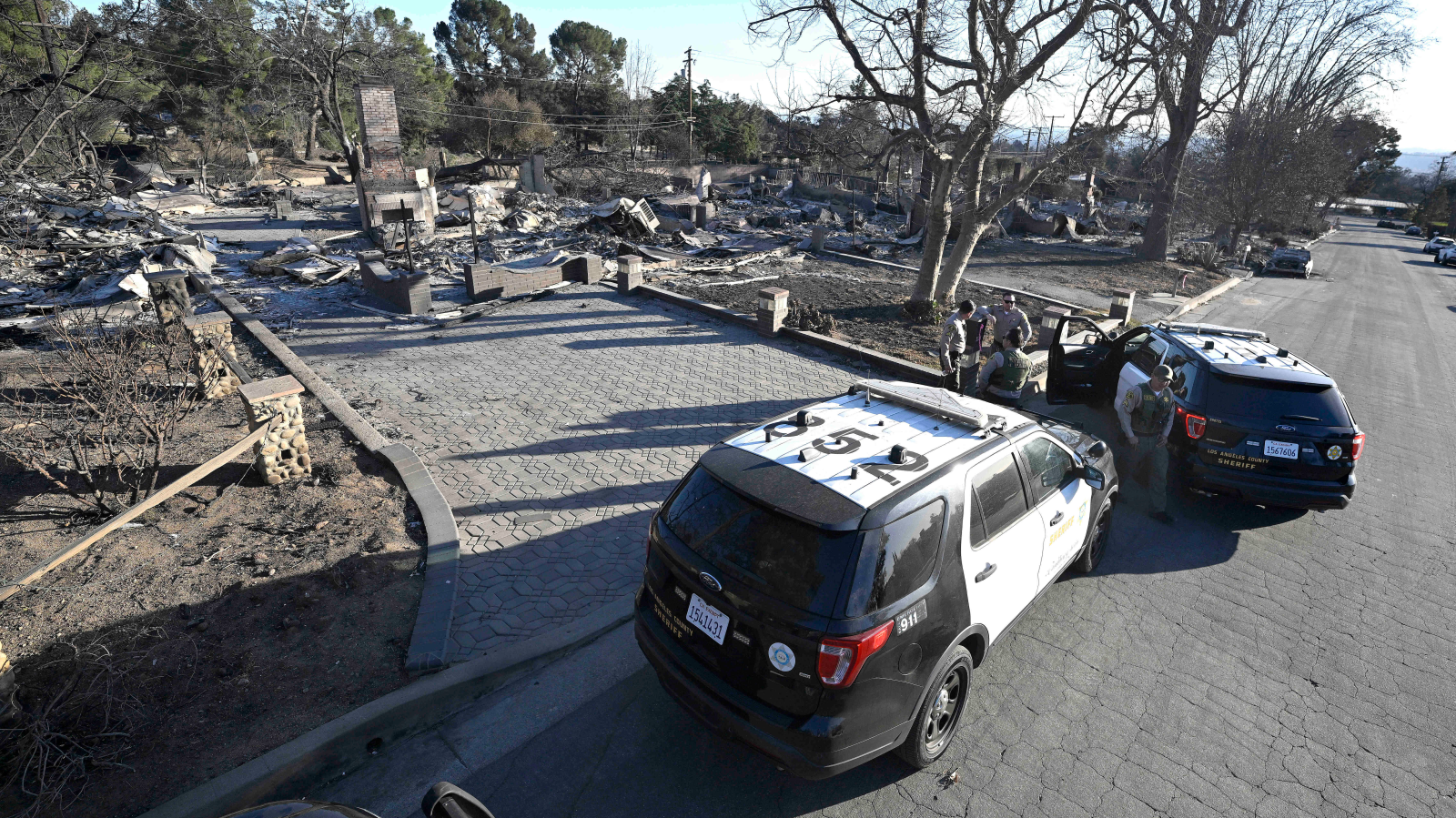 24 Todesopfer bei Bränden in Los Angeles, © Keystone WILL LESTER