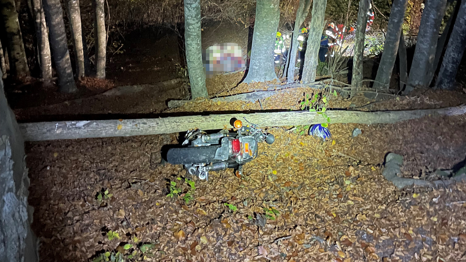 Schwerverletzter nach Sturz in Grüsch, © Kantonspolizei Graubünden