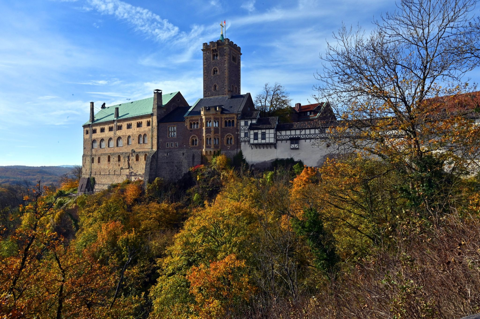 Die Wartburg in Eisenach.