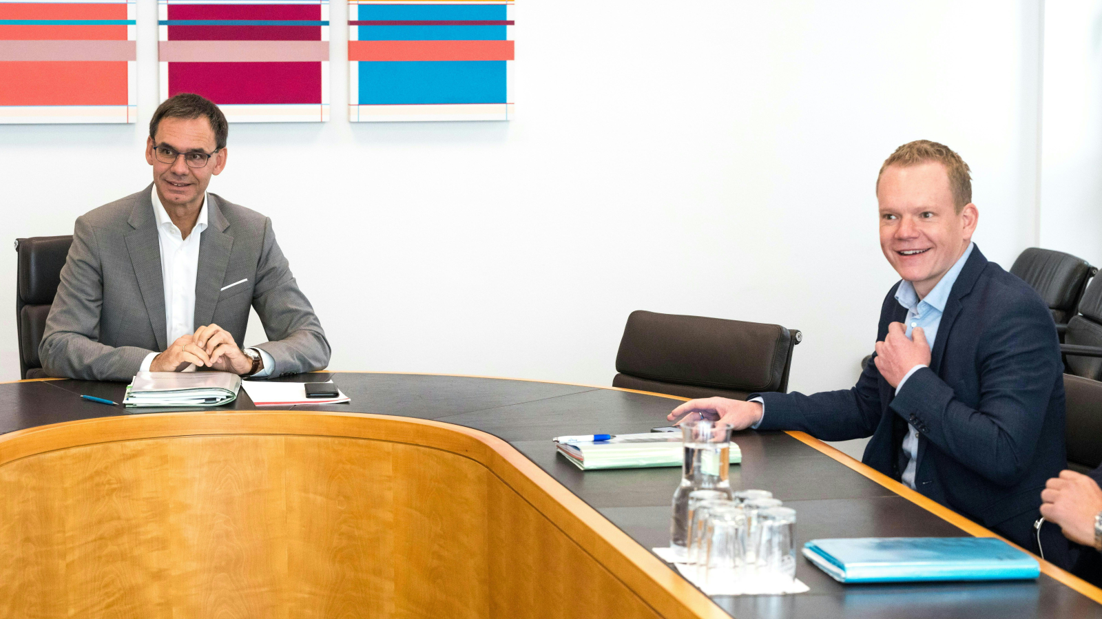 Koalitionsgespräche zwischen ÖVP und FPÖ in Vorarlberg, © Keystone-SDA