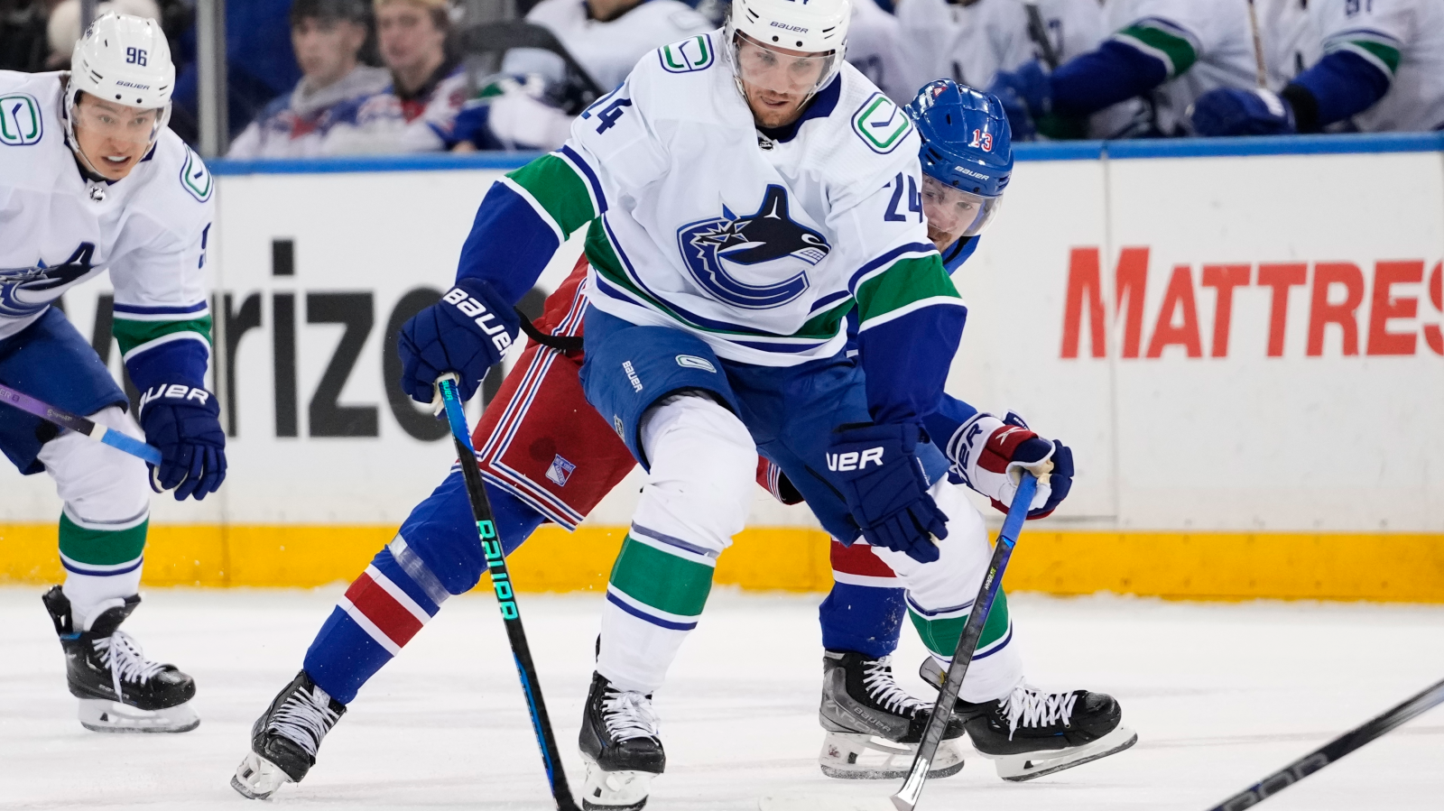 Canucks gewinnen Spitzen-Duell gegen die Rangers, © Keystone