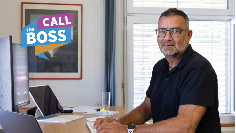 Michael Kummer bei Call the Boss, © shn.ch