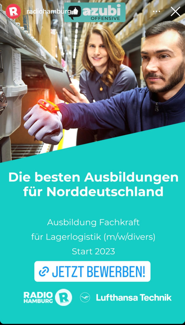 Screenshot Insta, © Radio Hamburg