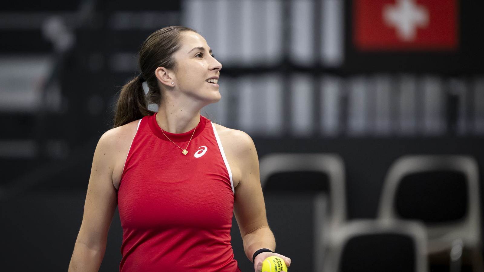 Belinda Bencic problemlos weiter, © Keystone/SDA