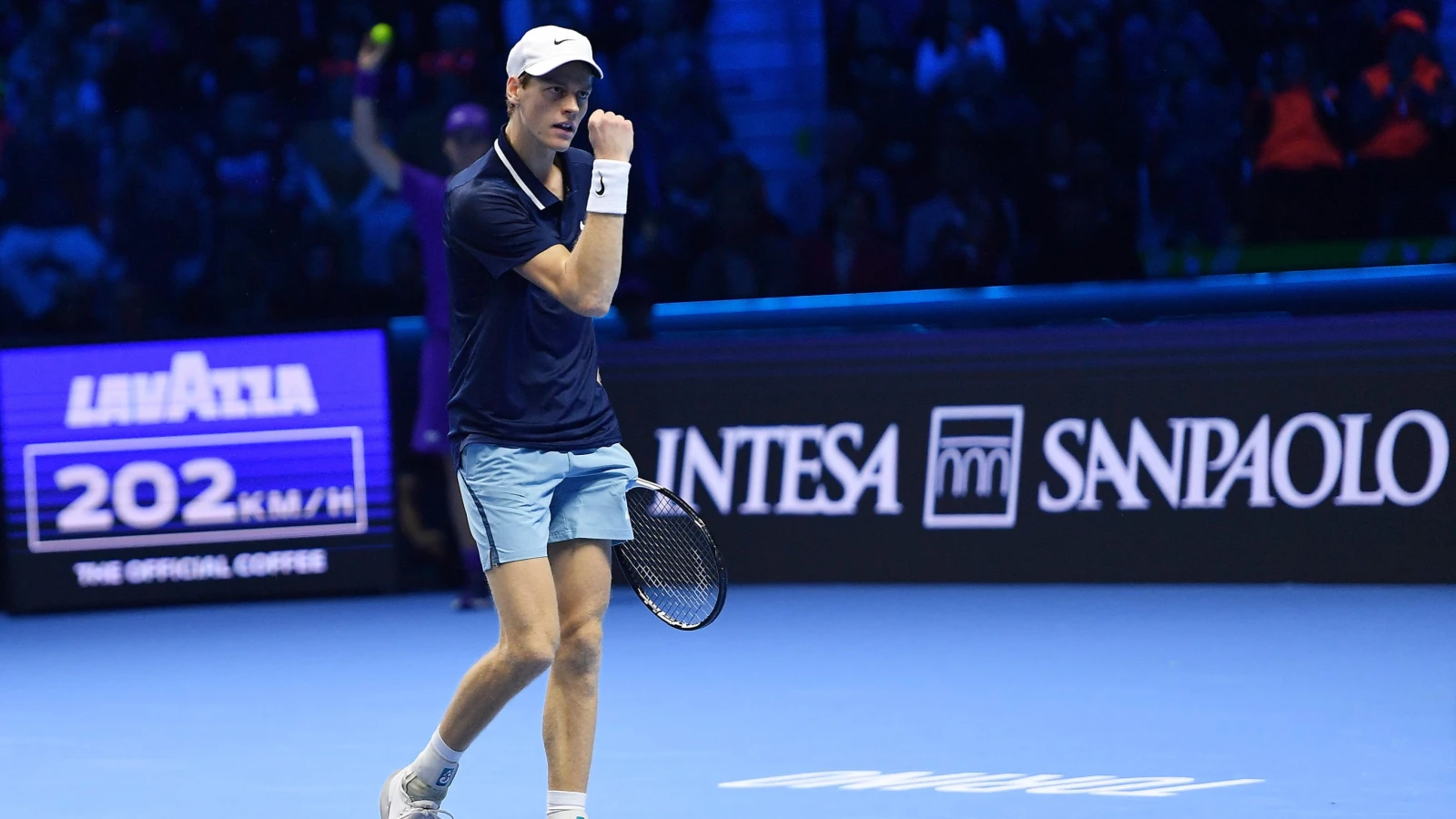 Sinner mit Heimsieg bei ATP-Finals in Turin, © KEYSTONE EPA / ALESSANDRO DI MARCO Sinner mit Heimsieg bei ATP-Finals in Turin, © KEYSTONE EPA / ALESSANDRO DI MARCO