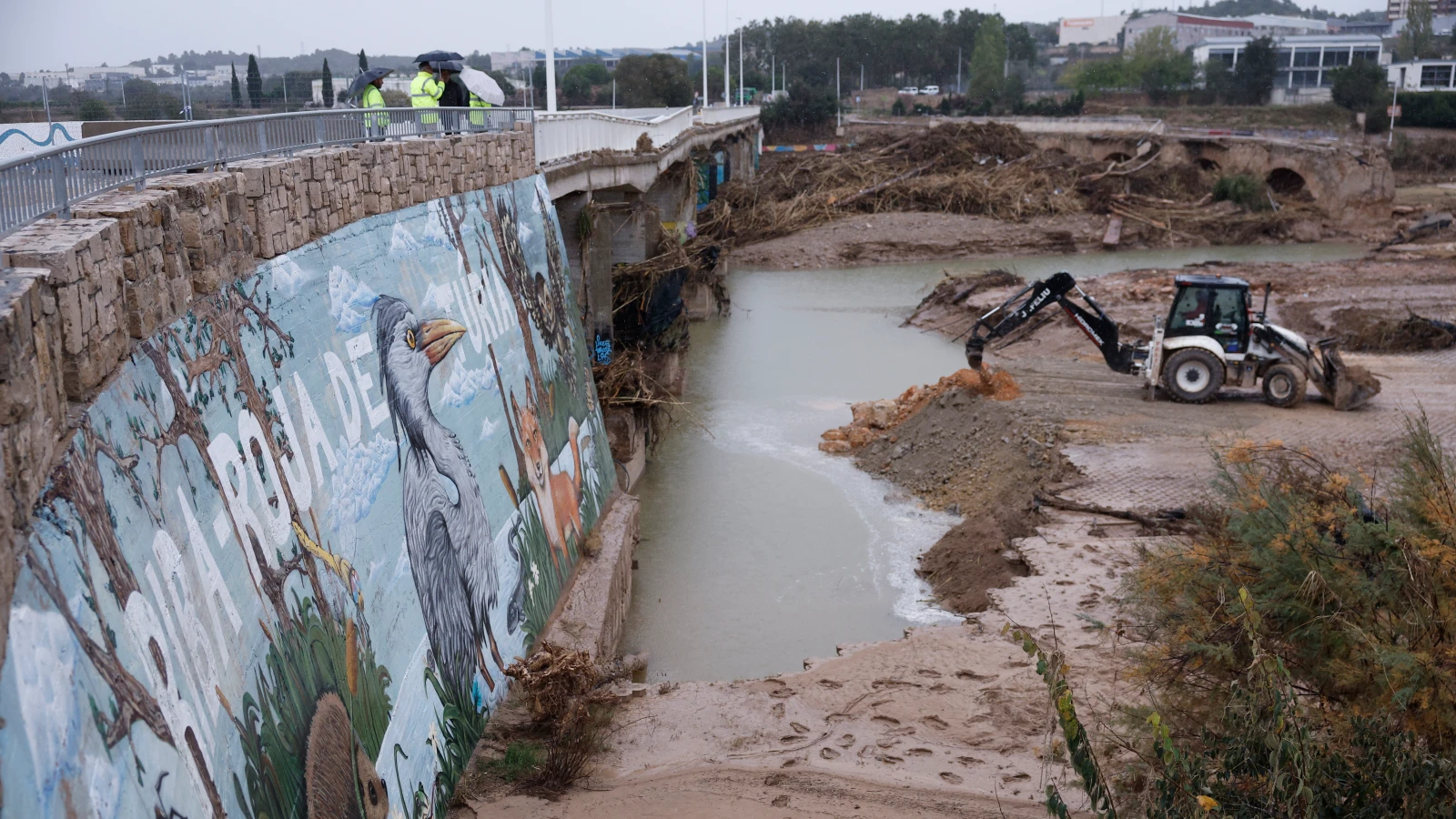 Wieder höchste Warnstufe in einigen Regionen, © Keystone / EPA EFE / Kai Foersterling Wieder höchste Warnstufe in einigen Regionen, © Keystone / EPA EFE / Kai Foersterling