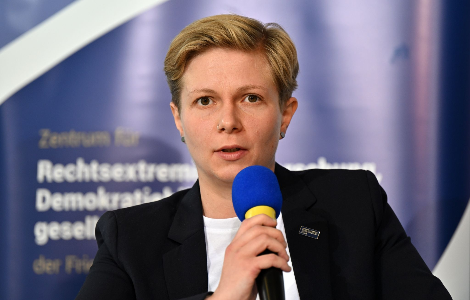 Cynthia Möller, Geschäftsführerin beim Zentrum für Rechtsextremismusforschung, Demokratiebildung und gesellschaftliche Integration (KomRex).