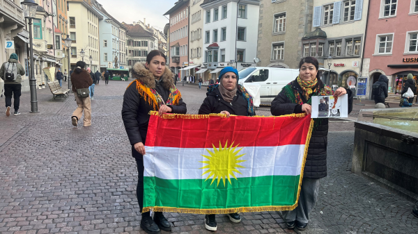 Herrenacker: Demonstration für Kurden in Syrien , © Radio Munot